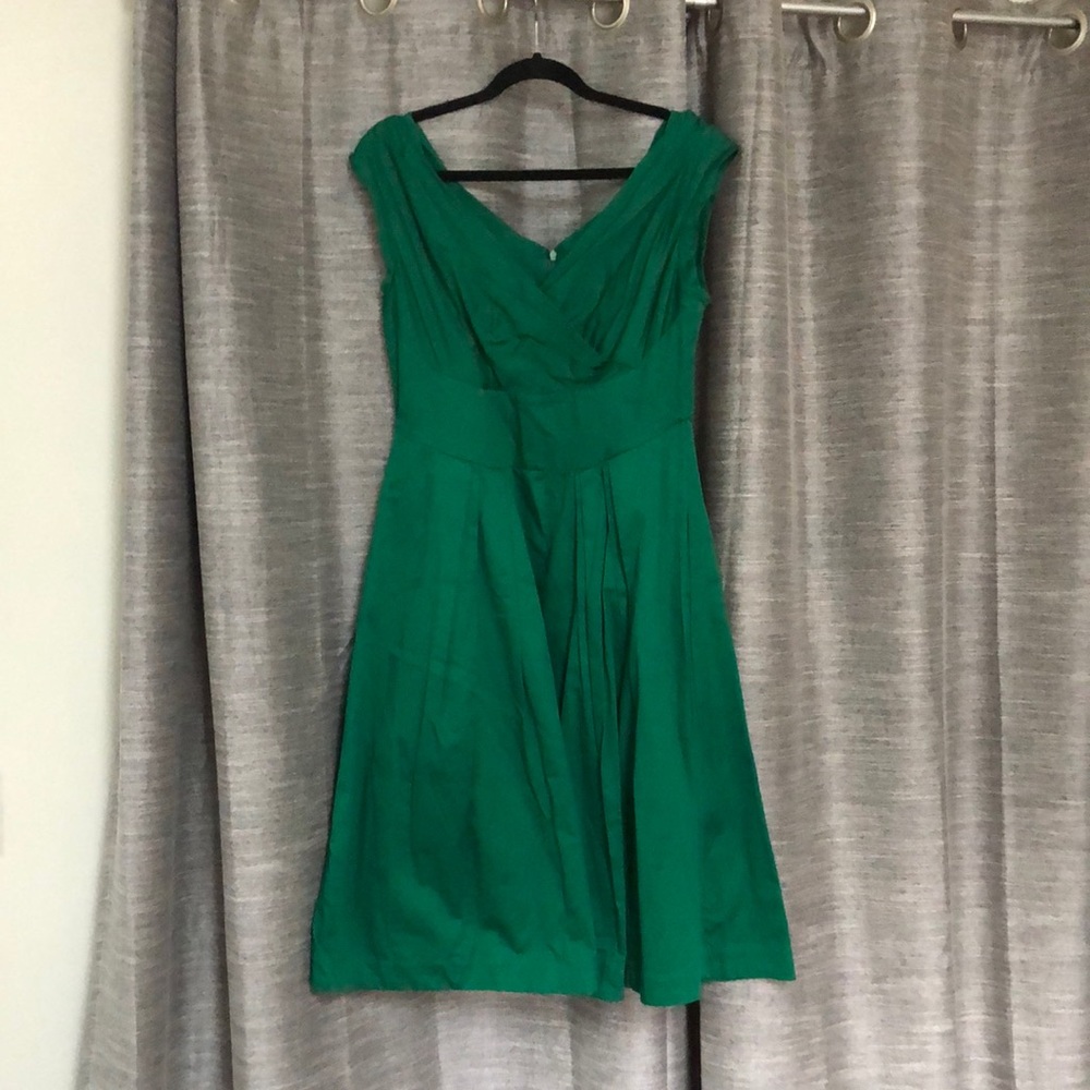 Emily and Fin green dress with pockets